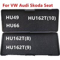 original LiShi 2 in 1 2in1 2-in-1 HU49 HU66 HU162T(8) HU162T(9) HU162T(10) 8/9/10 CUT Locksmith Tools For VW Audi car lock keys