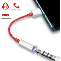 Universal USB Type C To 3.5mm Earphone Jack Adapter Audio Cable Connector for Oneplus 6T 7 Pro USB -c Music Converter