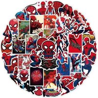 50/108pcs Marvel Spider-Man Stickers — DIY Graffiti Decorations for Laptops, Water Bottles, and Luggage