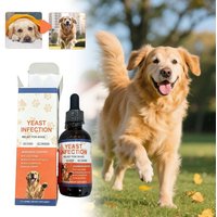 60ml Pet Yeast Drops For Dogs Cats Gentle Care Supplement Improve Nutrient Absorption Dietary Drops Relieve Itching Inflammation