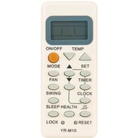 A/C Remote Control YR-M10 For Haier / Daitsu DS-12HTA Air Conditioner, Compatible YL-M10 YR-M09 YR-M05 YR-M07 YR-M02
