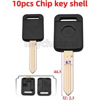 10pcs Car Key Tansponder Shell NSN14 Chip Key Case for Nissan Sentra Tida Xtrail Altima Versa Murano Frontier INFINITI FX35