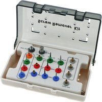 Universal Dental Implant Screw Remover Kit Fractured Reverse Drill Removal Claw Tool