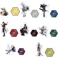 Otome AVG Game ErroR salvation Anime Dahut Lucas Scien Yves Adolphe Acrylic figure stand keychain Birthday Toys