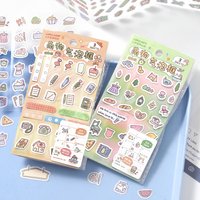 1PC Cute Bubble Frame Series Die Cut Decorative Stationery Stickers Creative Handbook DIY Handmade Scrapbook Aesthetic Supplies