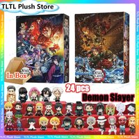 Nouveau calendrier de l'avent de noël Demon Slayer, série Infinity Cstle, boîte aveugle de compte à rebours, Kamado Tanjirou Nezuko Zenitsu, cadeau