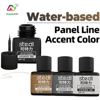 Stedi MP Series 40g Weathering Acrylic Paints Panel Liners for Gunpla Military Models Hobby DIY Crafting Models Build Supplies