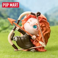 POP MART Disney 100 Jahrestag Prinzessin Kindheit Serie Blind Box Spielzeug Erraten Tasche Mystery Box Mistery Caixa Action Figur Surpre