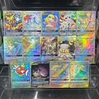 26 New Designs DIY PTCG TCG Collection Card Cartoon TAG TEAM Latios Latias Gengar Card English Foil Refractive Color Flash Gifts