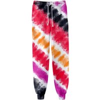 Tie dye 3d Sweatpants Fashion Casual Warm Harem Pants Women Streetwear Colorful Psychedelic Printed High Waist Baggy Trousers