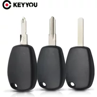 KEYYOU NE73/VA2/VAC102 Blade Without Button Replacement Car Remote Key Shell Case Fob Uncut Blank For Renault Logan