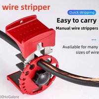 Professional Electric Wire Stripping Machine Universal Handheld Quick Cable Cutter Stripper Tool Pliers With Sharp Blade