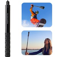 1.2m Ultra-Long Carbon Fiber Invisible Selfie Stick For Insta360 X3/X2/for DJI Action 3/GoPro Camera Invisible Selfie Stick