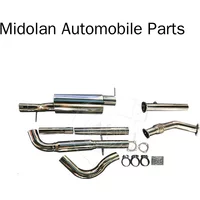 Turbo Back Exhaust Catback 1.8T Downpipe For VW Golf Jetta G.T.I MK4 99-04 1.8L 3"