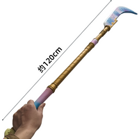 Rumi Swords Mira Cosplay Long Blade Knife Cartoon Halloween Fancy Party Costume Accessories Cosplay Accessories toy sword gift