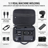 Hard EVA Protective Case for DJI Osmo Action 6, Shockproof Dustproof Waterproof Travel Storage Bag, Portable Carrying Pouch for