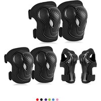 AliExpress GENGGAO 6Pcs/Set Protective Gears Set for Kids Children Knee Pad Elbow Pads Wrist Guards Child Safety Protector Kit for Cycling Skating