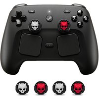 4pcs Soft Silicone Skull Joystick Caps Thumb Grips Cover for Steam Controller2 Protection Video Game Accessories