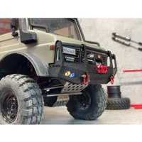 CROSSRC Unimog NT4 NT6 1/10 Model Car Australian Style Large Bull Bar Front Bumper Upgrade Modification Parts Already Installed