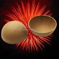 2" 3" 4" 5" 6'' 7Inch Round Shell Empty Shell for Spherical Ball Pyrotechnic Material Paper Hemisphere Casing