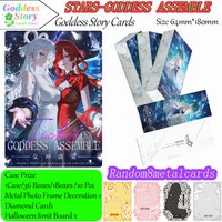 Newest STARS-GODDESS ASSEMBLE Anime Goddess Card Collectible Card Blind Box Creative Collection Trendy Toy Gift
