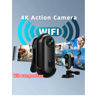 AliExpress WDSZKMYF 4K Bodycam Action Bike Camera Integrated Helmet Handlebar Motorcycle Road Sport Cam Battery Body Mini Full Hd Sports Action Wifi