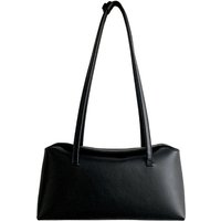 Minimalist Shoulder Bag Women Soft Faux Leather Solid Color Casual Luxury Handbag Street Fashion 90's Office Commute Female Bags