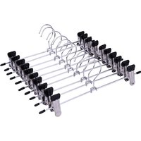 5PCS Metal Pants Clip Blue/Black Multifunctional Stainless Steel Antiskid Portable Scalable Household Daily Necessities TMZ