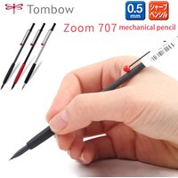 Tombow Mechanical Pencils ZOOM 707 Unique Thin Comfortable Rod De Luxe Gift Pen, Outstanding Function School Supplies канцелярия