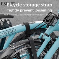ESLNF Durable Bicycle Straps Folding Bicycle Body Straps Bicycle Velcro Straps Bicycle Accessories