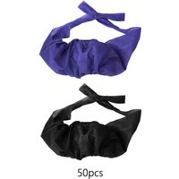 50x Women Disposable Bra Ladies Breathable Breathable Spa Top Underwear for Solarium Sweat Steaming Massage SPA Waxing Tanning