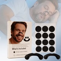 Anti Snoring Nasal Dilator Physical Expansion Nasal Patch Non-Invasive Easier Breath Sleep Aid Anti-Snoring Nasal Strip