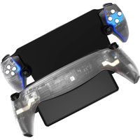 Full Set DIY Housing Case Cover Compatible with PS5 Portal Handheld Replacement Detachable Front Back Plate for Portal