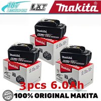 Genuine Makita 18V 6Ah Battery Stable Performance Compatible with BL1815B BL1830 BL1840 Hand Power Tools