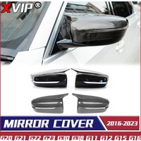 XVIP 2x Side Mirror Covers Caps For BMW 3 4 5 7 8 Series G20 G21 G22 G23 G30 G38 G11 G12 G15 G16 320i 440i 430i Replacement RHD