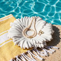 Ocean Wave Serenity Tray Silcone Mold Candle Tray Gypsum Mold Jewelry Tray Concrete and Cement Mould