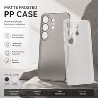 0.3mm Case For Samsung Galaxy S26 S25 S24 Ultra Plus S26+ Translucent Matte Cover Slim Shell S26ultra S25Ultra S26 Ultra Thin