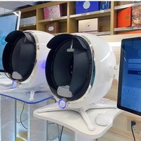 3D Skin Analysis Machine Portable Facial Scanner with Magic Mirror Moisture Oil Texture Tester for Home Professional Use