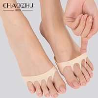 CHAOZHU Women Invisible High Heels Pumps Sandals Sling-backs Mules Clogs Slippers Flats Accessories Toe Socks Sponge Mat