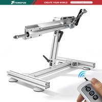 Liniowy siłownik DC 24V z regulowaną prędkością, cichym silnikiem z ruchem do przodu i do tyłu oraz zdalnym sterowaniem – elektryczny siłownik do urządzeń automatyzacji DIY.