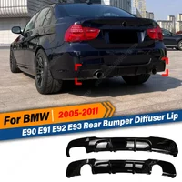 Für Bmw 3er E90 E92 E93 M Sport 2005 2006 2007 2008 2009 2010 2011 Heckstoßstangendiffusor MP Style Lip Splitter Auto BodyKits