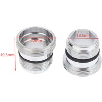 NEW 2/4/8Pcs M18.5 To M22 Connectors Kitchen Bubbler Water Purifier Adapter Faucet Extend Length Accessories Parts