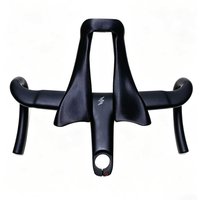 PETG-CF Ergonomic Road Bike Aero Rest Bar, Triathlon Time Trial Cycling Arm Rest Extension Fits Standard 31.8mm Road Handlebars