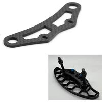 Carbon Fiber Front Bumper Support Plate for Tamiya TA08 1/10 RC Car Upgrade Parts Accessories