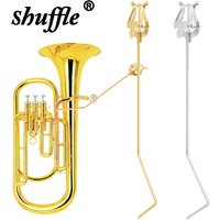 Standing Key Marching Sheet Music Stand Clip Wind Instrument Universal Holding Horn Baliton Tenor Horn Euphonium Beginner Parts