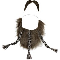Fake Mustache Novelty Disguise Supplies Realistic Fake Beard for Party Supplies Festival Carnival Pretend Play Performance Props