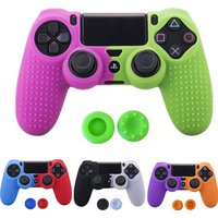 Non-slip Protective Cover Cases Soft Rubber Shell Cover Skin Gamepad Silicone Case For Sony PS4 Controller Handle Accessories