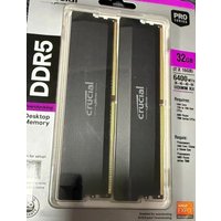 32GB DDR5 6000MHz RAM Kit, 16GB×2 Desktop Gaming Memory, AMD EXPO C36/C48 Low Latency Overclocking