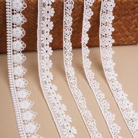 40Yards 2-4CM Cotton Lace Ribbon, DIY Material, Garment Needlework, Sewing Accessories, Clothing Fabric,