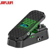 Wah Volume Pedal with Silent Slide, Non-Slip Design, and No Power Required for Guitar Amp Effects
